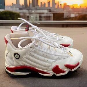 Air Jordan Retro 14 (Candy Cane) 2005 Sz 6 (gs)